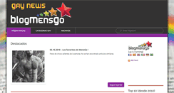 Desktop Screenshot of blogmensgo.es