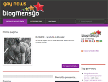 Tablet Screenshot of blogmensgo.it